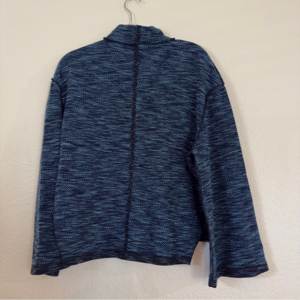 Free People Oversized Turtleneck Side Slits Sweater - Picture 11 of 12